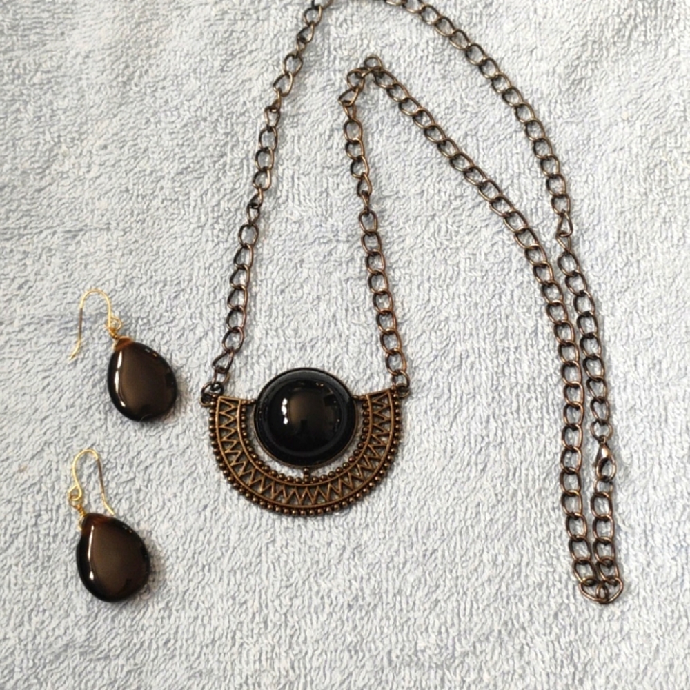 Necklace with Earrings